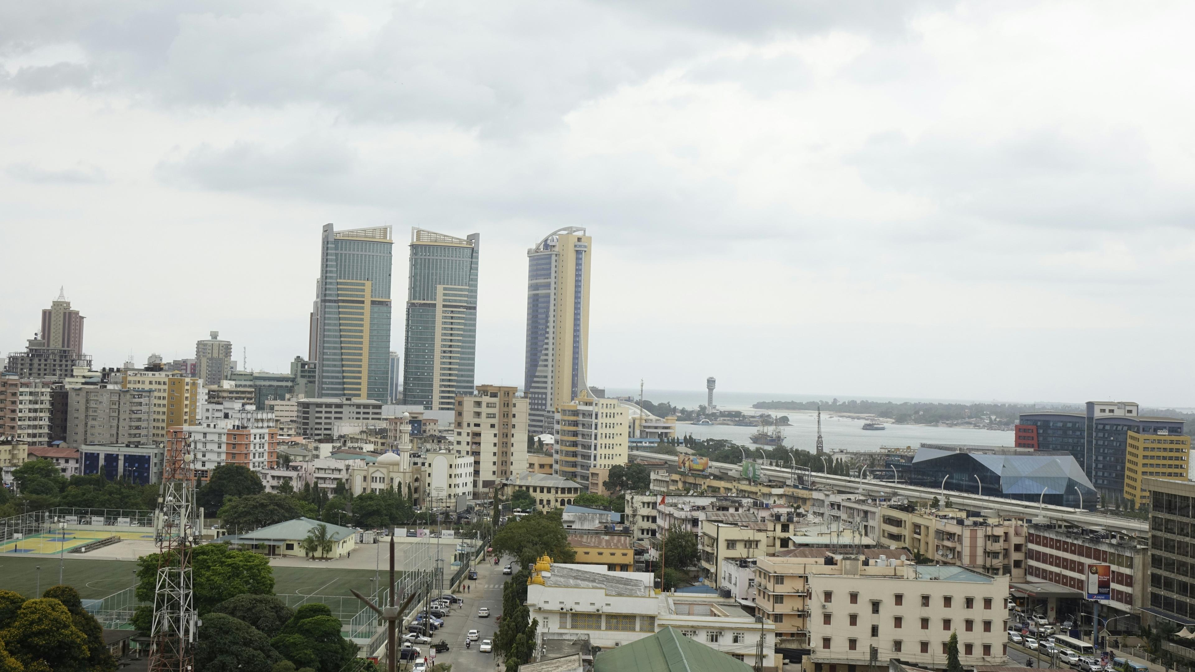 National City urban skyline with streets and buildings near San Diego Bay